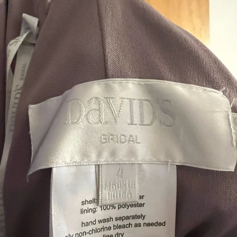 David’s Bridal Bridesmaid Dress - Picture 2 of 2